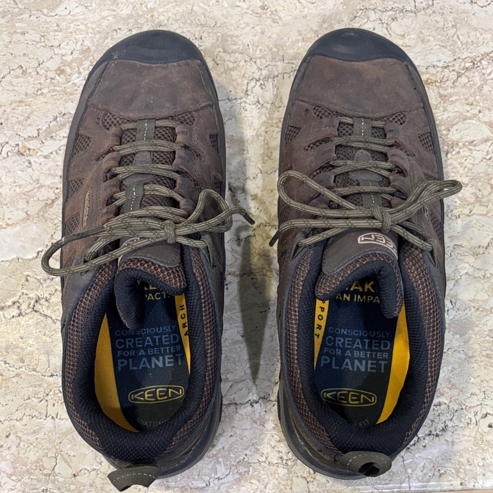 KEEN MEN'S TARGHEE VENT HIKING BOOTS - SOFT TOE